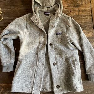 Women’s marbled gray Patagonia jacket size medium